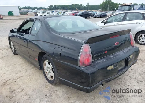 2003 Chevrolet Monte Carlo Ss z USA, uszkodzony, nr VIN 2G1WX12K539302879